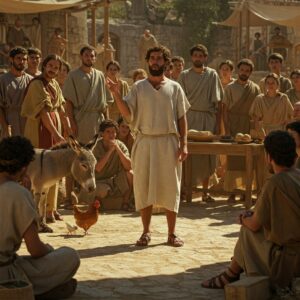 Paul preaching in Corinth in 78CE